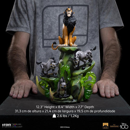 Iron Studios - Lion King - Scar - Deluxe Art Scale Statue 1/10 - The Card Vault