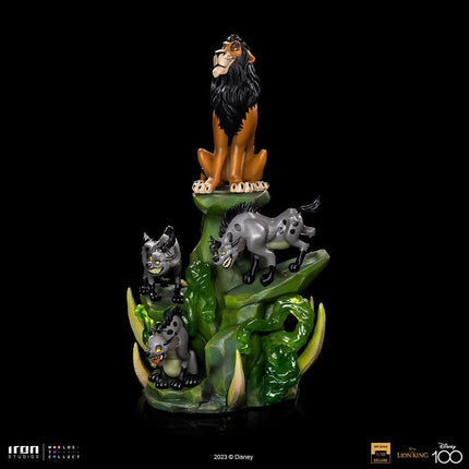 Iron Studios - Lion King - Scar - Deluxe Art Scale Statue 1/10 - The Card Vault