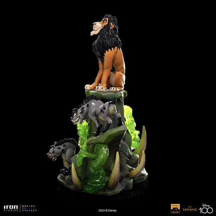 Iron Studios - Lion King - Scar - Deluxe Art Scale Statue 1/10 - The Card Vault