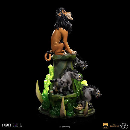 Iron Studios - Lion King - Scar - Deluxe Art Scale Statue 1/10 - The Card Vault