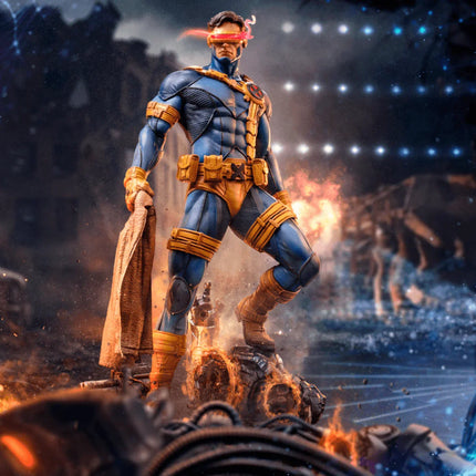 Iron Studios - Marvel Comics - Cyclops Unleashed Deluxe Art Scale Statue 1/10 - The Card Vault