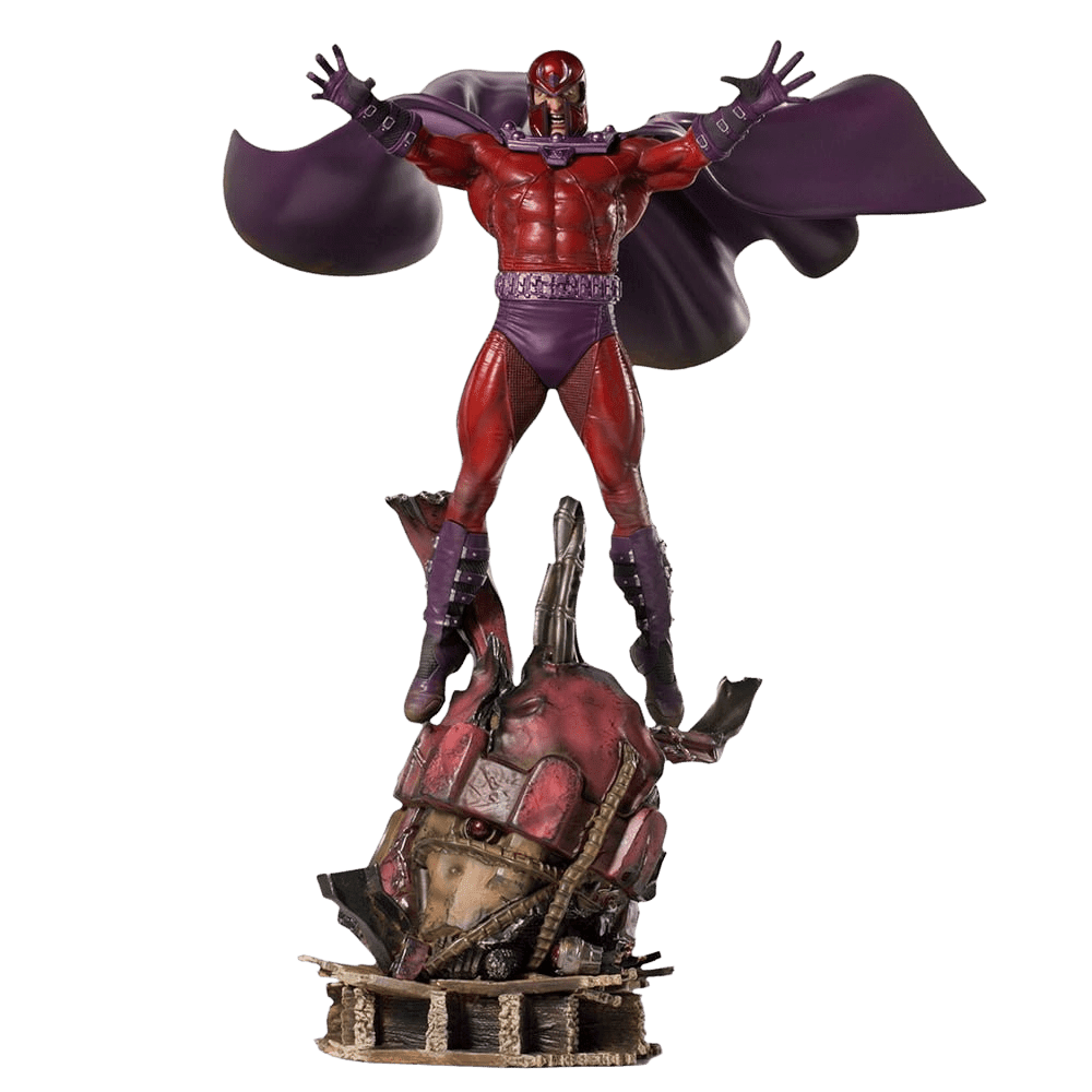 Iron Studios - Marvel Comics - Magneto Deluxe BDS Art Scale Statue 1/10 - The Card Vault
