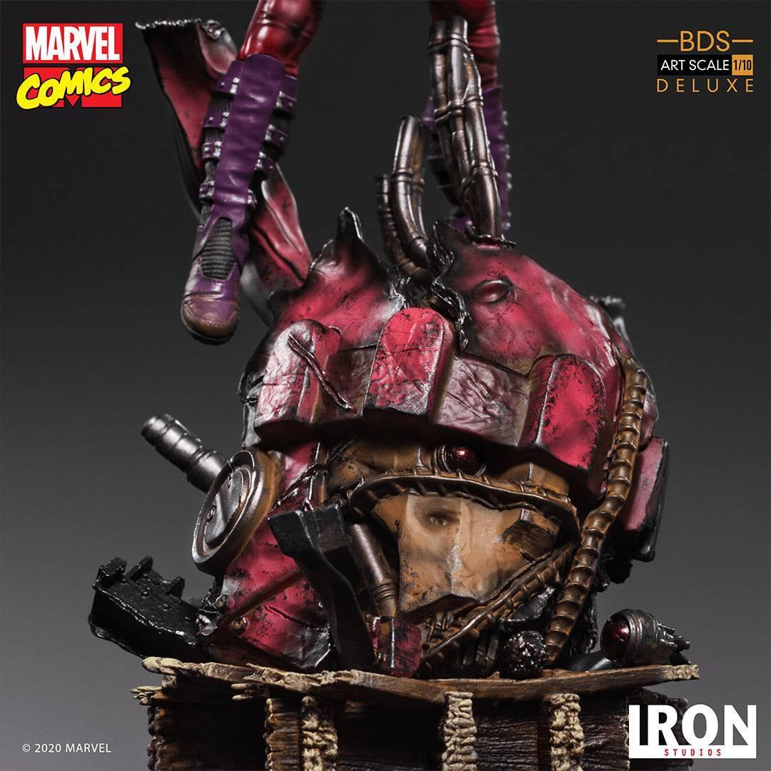Iron Studios - Marvel Comics - Magneto Deluxe BDS Art Scale Statue 1/10 - The Card Vault