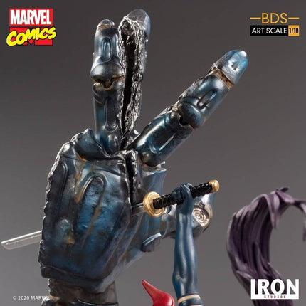 Iron Studios - Marvel Comics - Psylocke BDS Art Scale Statue 1/10 - The Card Vault