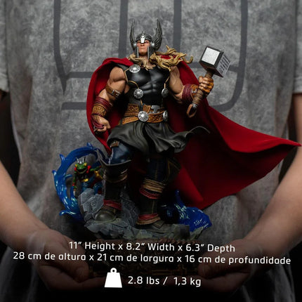 Iron Studios - Marvel Comics - Thor Unleashed - Deluxe Art Scale Statue 1/10 - The Card Vault