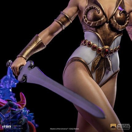 Iron Studios - Masters of the Universe - Teela & Orko Deluxe BDS Art Scale Statue 1/10 - The Card Vault