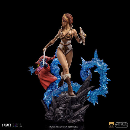 Iron Studios - Masters of the Universe - Teela & Orko Deluxe BDS Art Scale Statue 1/10 - The Card Vault