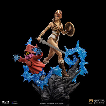 Iron Studios - Masters of the Universe - Teela & Orko Deluxe BDS Art Scale Statue 1/10 - The Card Vault