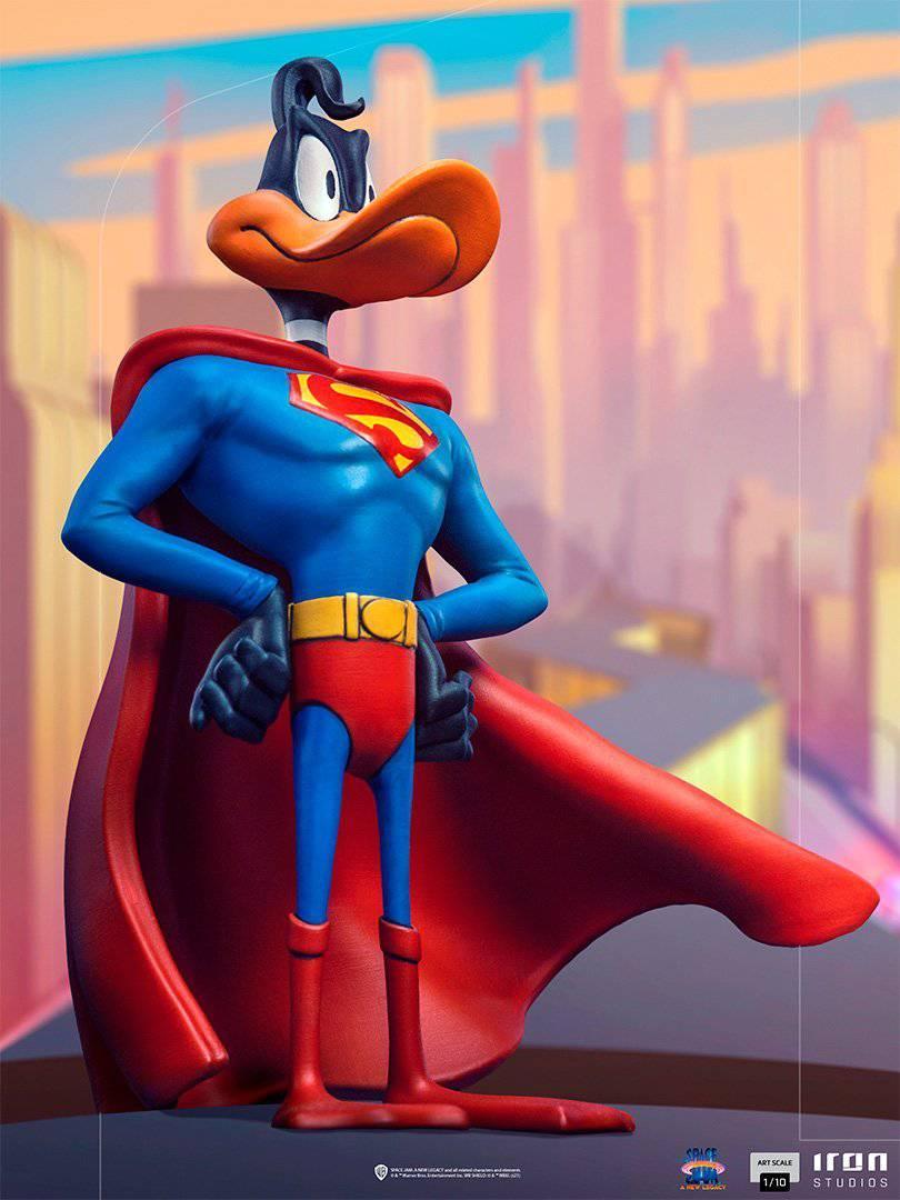 Iron Studios - Space Jam: A New Legacy - Daffy Duck Superman BDS Art Scale Statue 1/10 - The Card Vault