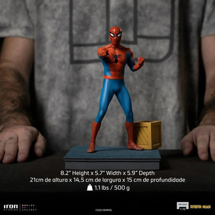 Iron Studios - Spider-Man - 60s Animated Series BDS Art Scale Statue 1/10 - The Card Vault