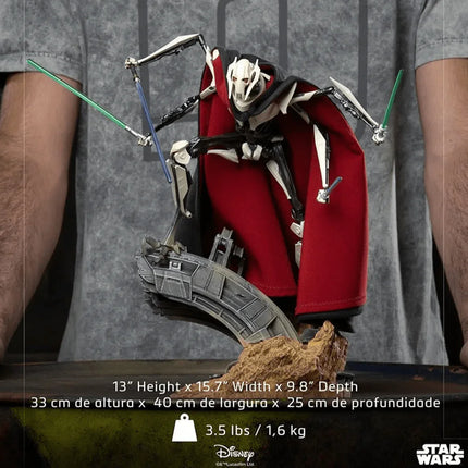 Iron Studios - Star Wars - General Grievous Deluxe BDS Art Scale Statue 1/10 - The Card Vault