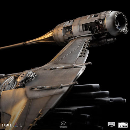 Iron Studios - Star Wars - Mando's N-1 Starfighter - Demi Art Scale Statue 1/20 - The Card Vault