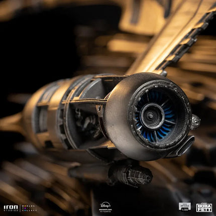 Iron Studios - Star Wars - Mando's N-1 Starfighter - Demi Art Scale Statue 1/20 - The Card Vault