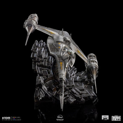 Iron Studios - Star Wars - Mando's N-1 Starfighter - Demi Art Scale Statue 1/20 - The Card Vault