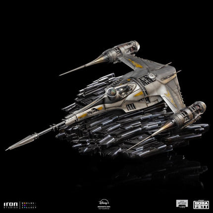 Iron Studios - Star Wars - Mando's N-1 Starfighter - Demi Art Scale Statue 1/20 - The Card Vault