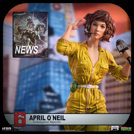Iron Studios - Teenage Mutant Ninja Turtles - April O’Neal BDS Art Scale Statue 1/10 - The Card Vault