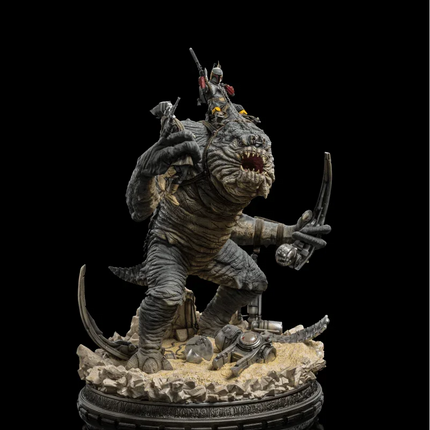 Iron Studios - The Book of Boba Fett - Boba Fett & Rancor Demi Art Scale Statue 1/20 - The Card Vault