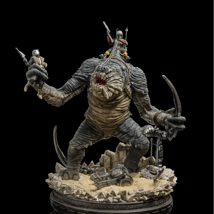 Iron Studios - The Book of Boba Fett - Boba Fett & Rancor Demi Art Scale Statue 1/20 - The Card Vault