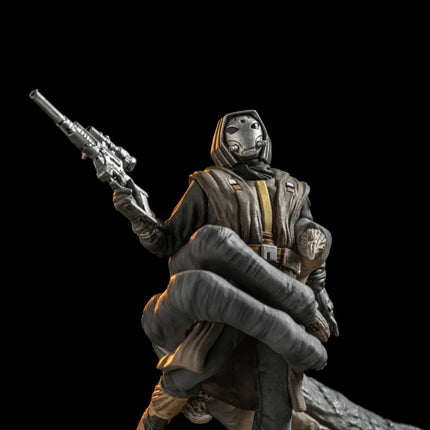 Iron Studios - The Book of Boba Fett - Boba Fett & Rancor Demi Art Scale Statue 1/20 - The Card Vault