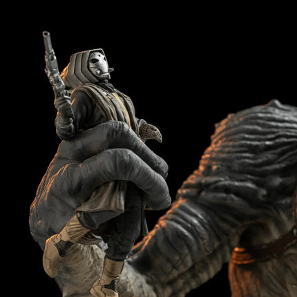 Iron Studios - The Book of Boba Fett - Boba Fett & Rancor Demi Art Scale Statue 1/20 - The Card Vault