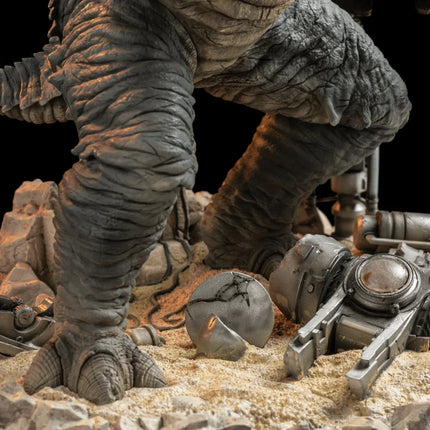 Iron Studios - The Book of Boba Fett - Boba Fett & Rancor Demi Art Scale Statue 1/20 - The Card Vault