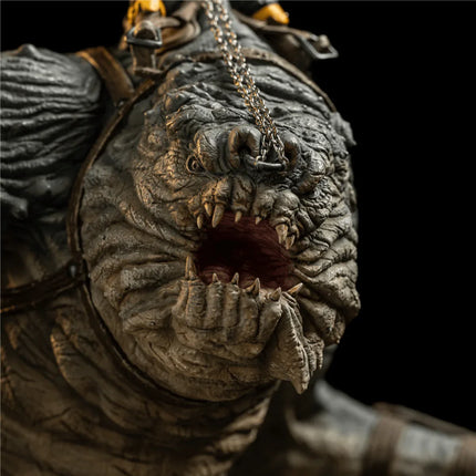 Iron Studios - The Book of Boba Fett - Boba Fett & Rancor Demi Art Scale Statue 1/20 - The Card Vault