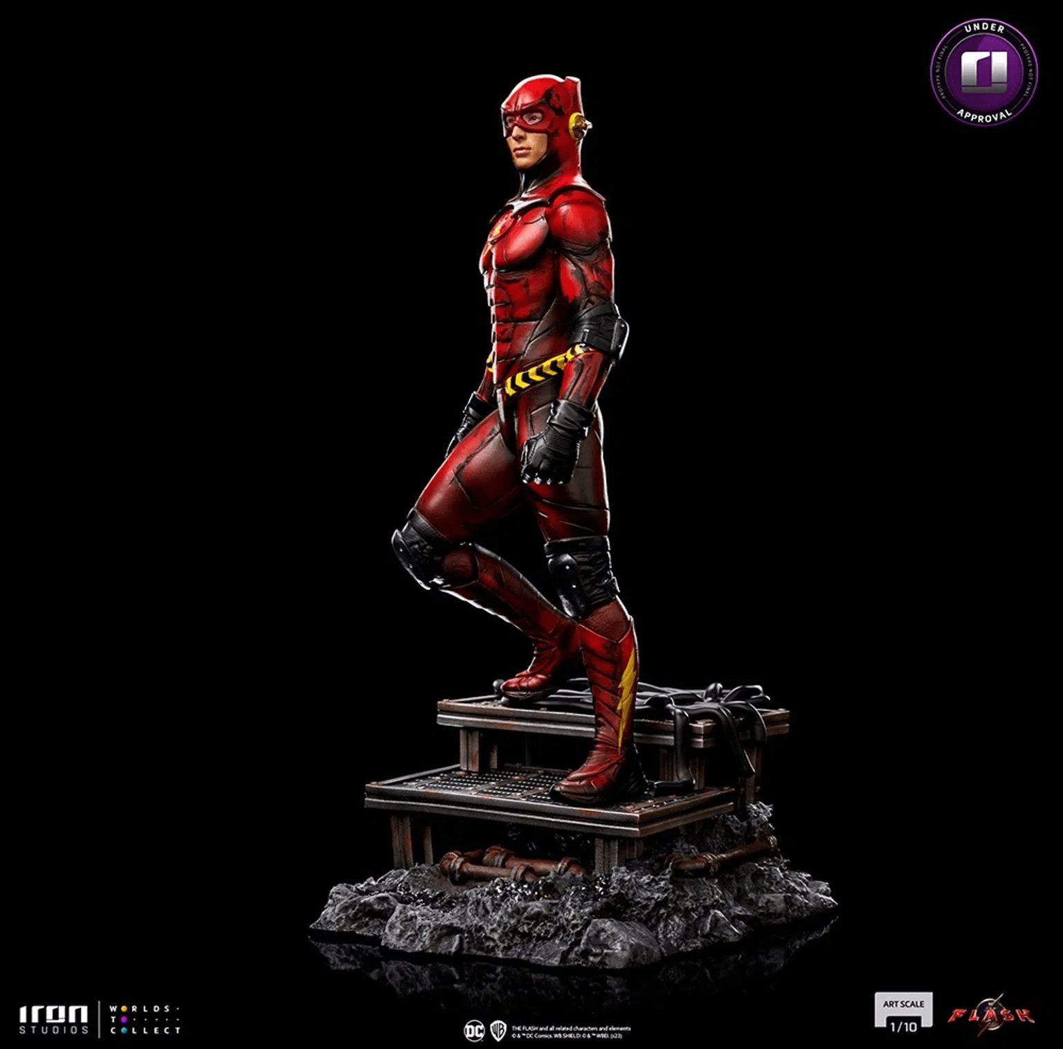 Iron Studios - The Flash Movie - Flash Alternate Version - Art Scale Statue 1/10 - The Card Vault