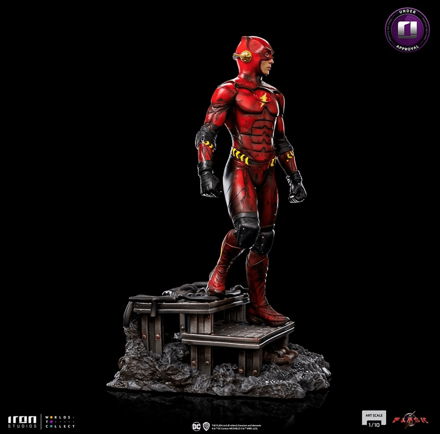 Iron Studios - The Flash Movie - Flash Alternate Version - Art Scale Statue 1/10 - The Card Vault