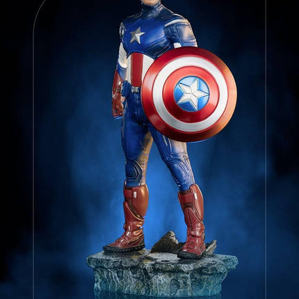 Iron Studios - The Infinity Saga: Battle of NY - Captain America BDS Art Scale Statue 1/10 - The Card Vault