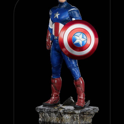 Iron Studios - The Infinity Saga: Battle of NY - Captain America BDS Art Scale Statue 1/10 - The Card Vault