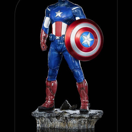 Iron Studios - The Infinity Saga: Battle of NY - Captain America BDS Art Scale Statue 1/10 - The Card Vault