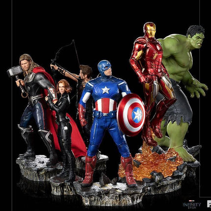 Iron Studios - The Infinity Saga: Battle of NY - Captain America BDS Art Scale Statue 1/10 - The Card Vault