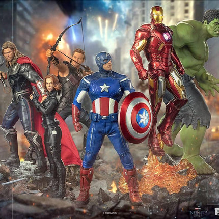 Iron Studios - The Infinity Saga: Battle of NY - Hawkeye BDS Art Scale Statue 1/10 - The Card Vault