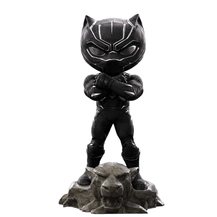 Iron Studios - The Infinity Saga - Black Panther MiniCo Figure - The Card Vault
