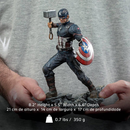 Iron Studios - The Infinity Saga - Captain America Ultimate BDS Art Scale Statue 1/10 - The Card Vault