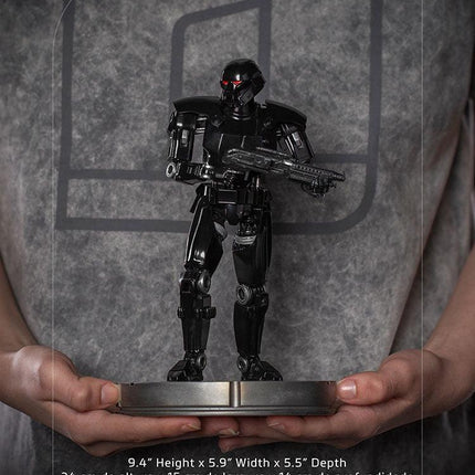 Iron Studios - The Mandalorian - Dark Trooper BDS Art Scale Statue 1/10 - The Card Vault