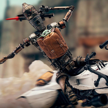 Iron Studios - The Mandalorian - Ig-11 and The Child Deluxe BDS Art Scale Statue 1/10 - The Card Vault