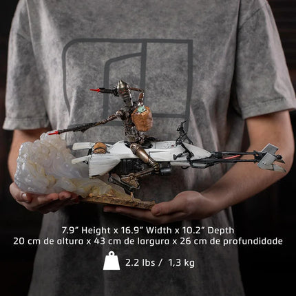 Iron Studios - The Mandalorian - Ig-11 and The Child Deluxe BDS Art Scale Statue 1/10 - The Card Vault