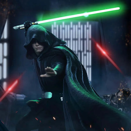 Iron Studios - The Mandalorian - Luke Skywalker (Combat Version) - Art Scale Statue 1/10 - The Card Vault