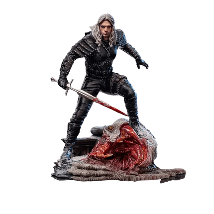 Iron Studios - The Witcher - Geralt of Rivia - BDS Art Scale Statue 1/10 - The Card Vault