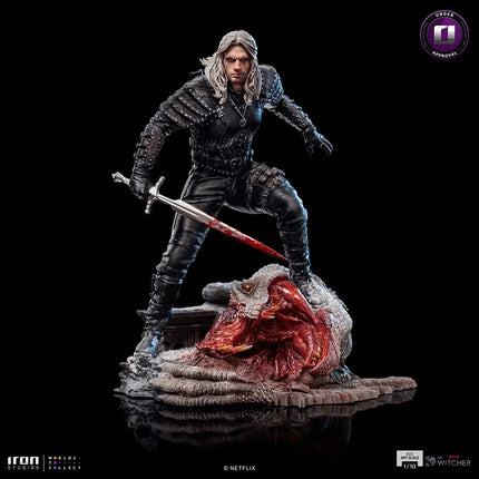 Iron Studios - The Witcher - Geralt of Rivia - BDS Art Scale Statue 1/10 - The Card Vault