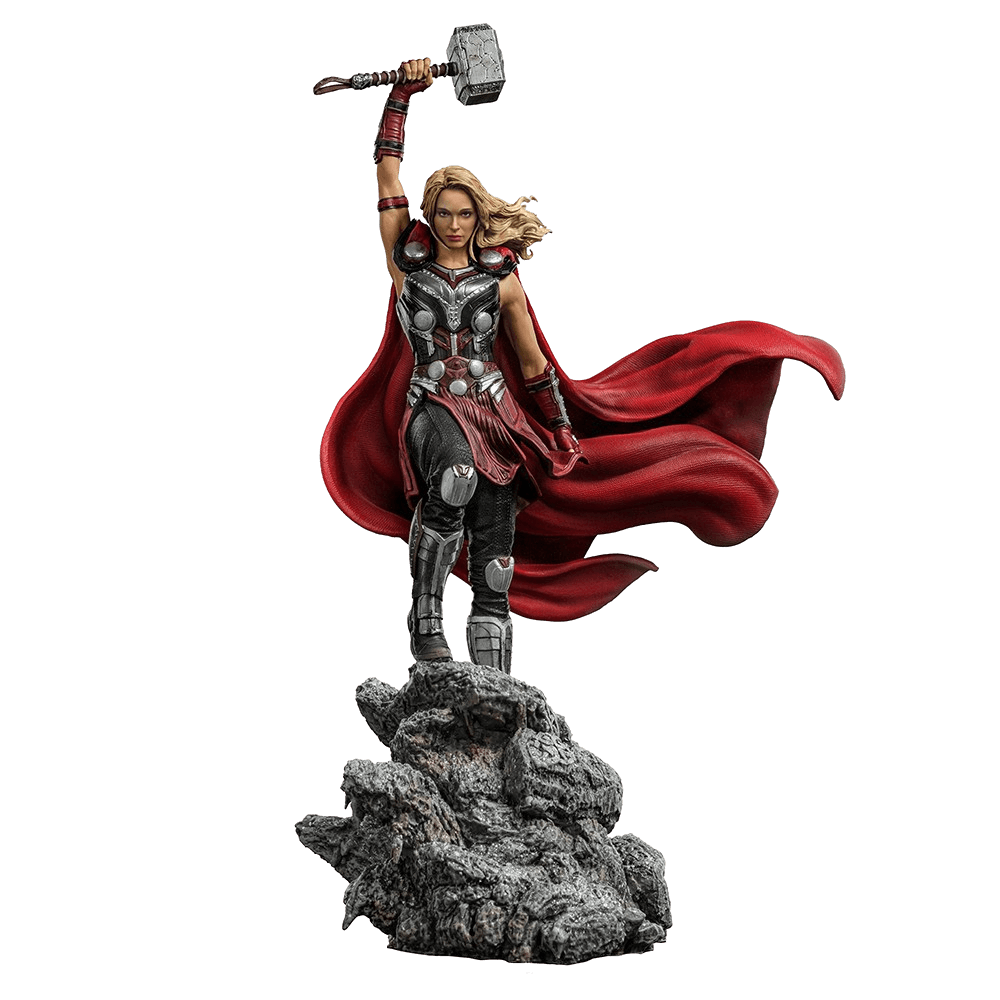 Iron Studios - Thor: Love and Thunder - Mighty Thor (Jane Foster) - Art Scale Statue 1/10 - The Card Vault