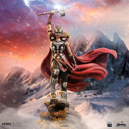 Iron Studios - Thor: Love and Thunder - Mighty Thor (Jane Foster) - Art Scale Statue 1/10 - The Card Vault