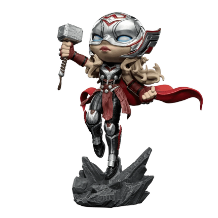 Iron Studios - Thor: Love and Thunder - Mighty Thor Jane Foster MiniCo Figure - The Card Vault
