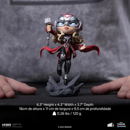 Iron Studios - Thor: Love and Thunder - Mighty Thor Jane Foster MiniCo Figure - The Card Vault