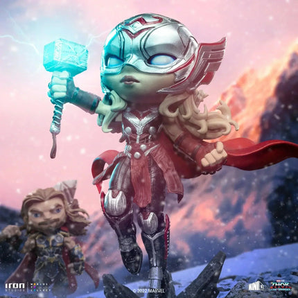 Iron Studios - Thor: Love and Thunder - Mighty Thor Jane Foster MiniCo Figure - The Card Vault