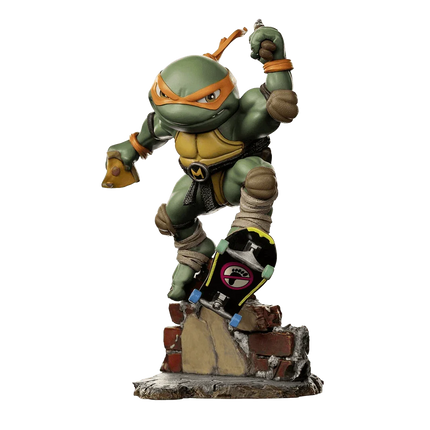 Iron Studios - TMNT - Michelangelo MiniCo Figure - The Card Vault