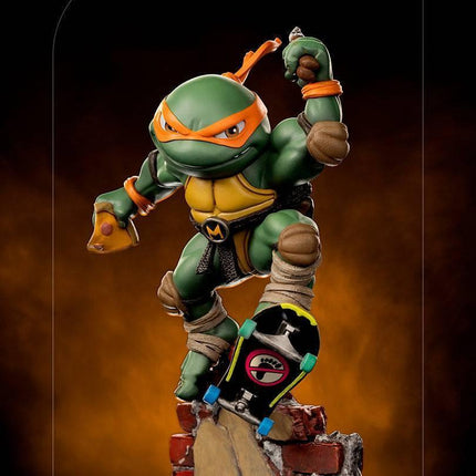 Iron Studios - TMNT - Michelangelo MiniCo Figure - The Card Vault