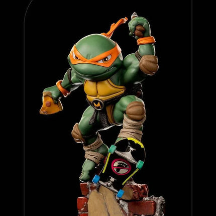 Iron Studios - TMNT - Michelangelo MiniCo Figure - The Card Vault