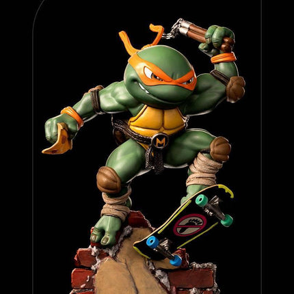 Iron Studios - TMNT - Michelangelo MiniCo Figure - The Card Vault